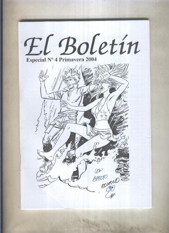 El Boletin Especial numero 004: Edmond (dedicatoria impersonal de Edmond en cubierta)