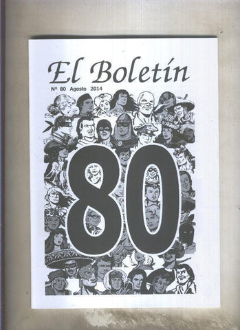 El Boletin trimestral numero 080 (agosto 2014): Fin de una epoca, indexado de los numeros publicados