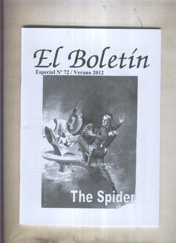 El Boletin Especial numero 072: The Spider (Flierman) (estudio del personaje)