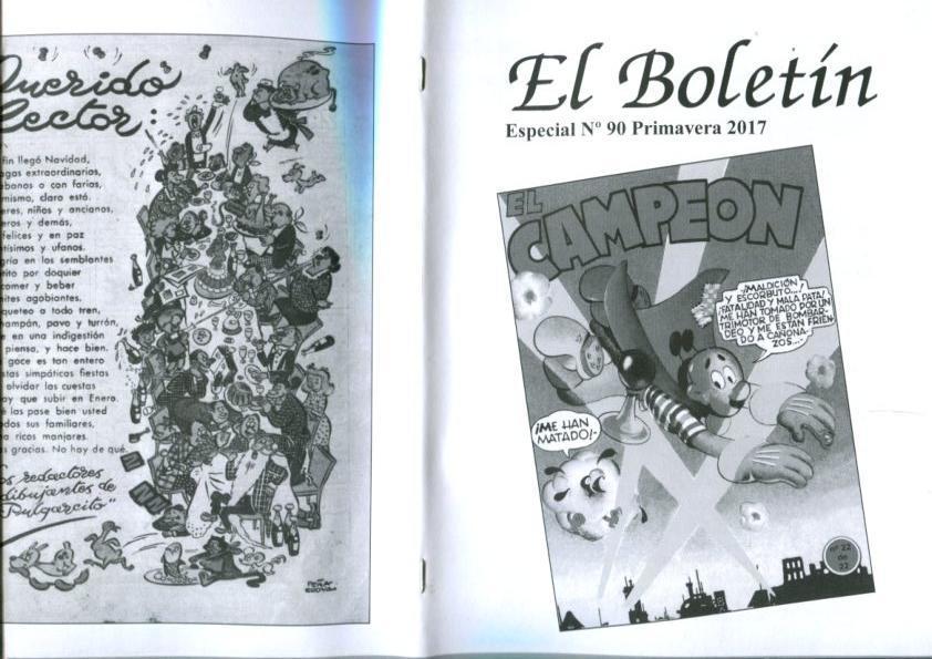 El Boletin Especial numero 090: Revista El Campeon
