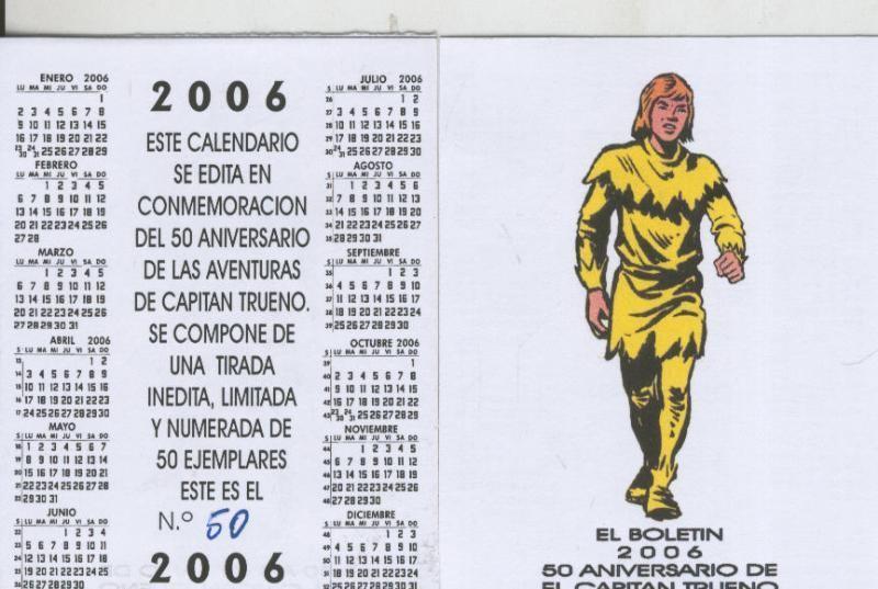 El Boletin Calendario bolsillo 2006: Crispin numero 50 de 50 unidades