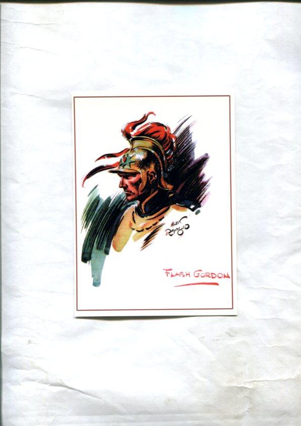 Postal / Postcard: El Boletin serie 5 numero 01 de 12: Flash Gordon de Alex Raymond