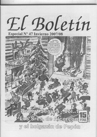 El Boletin Especial numero 047: Los Sres de Alcorcon