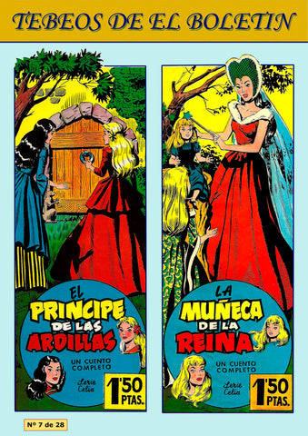 Los Tebeos de El Boletin numero 111: Celia, suplemento pulgarcito: El principe de las ardillas y La muñeca de la reina