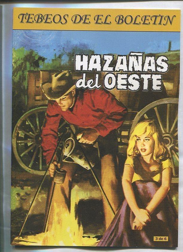 Los Tebeos de El Boletin numero 046: Hazañas del Oeste numero 3 de 6