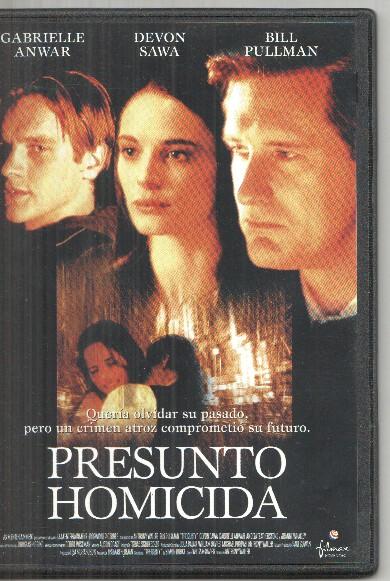 DVD: Presunto homicida (Gabrielle Anwar, Dewon Sawa, Bill Pullman)