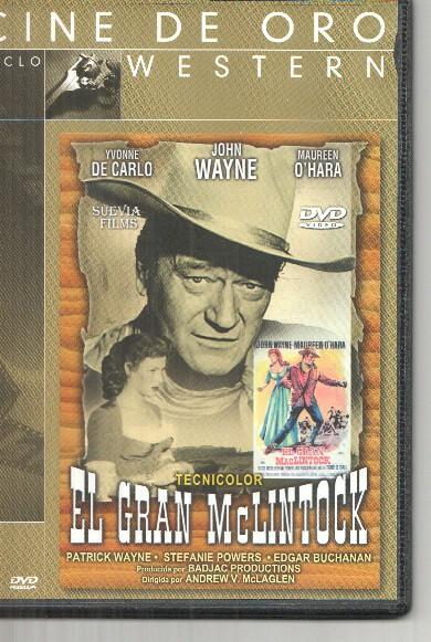 DVD: Cine de oro, ciclo Western: El gran Mclintock (John Wayne, Yvonne de Carlo)