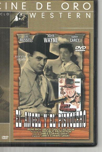 DVD: Cine de oro, ciclo Western: El angel y el pistoleto (Cail Russell, John Wayne)