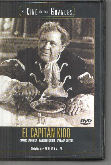 DVD: El cine de los grandes: El capitan Kidd (Charles Laughton, Randolph Scott)