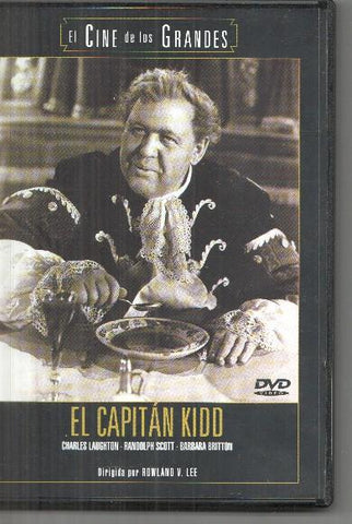 DVD: El cine de los grandes: El capitan Kidd (Charles Laughton, Randolph Scott)