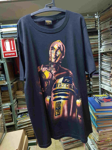 Camiseta de Star Wars, C3PO y R2-D2