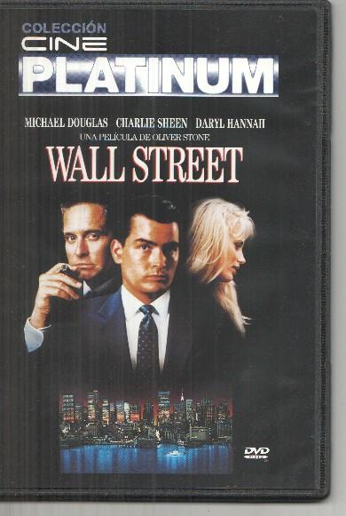 DVD: Cine Platinum:  Wall Street (Michael Douglas, Charlie Sheen)