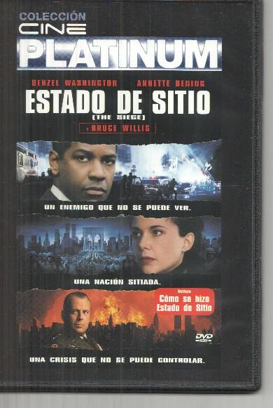 DVD: Cine Platinum:  Estado de sitio (Denzel Washington, Annette Bening)