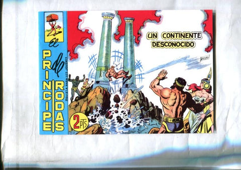 Facsimil: El Coloso numero 58: Un continente desconocido