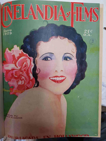Cinelandia y Films tomo con las revistas del año 1929