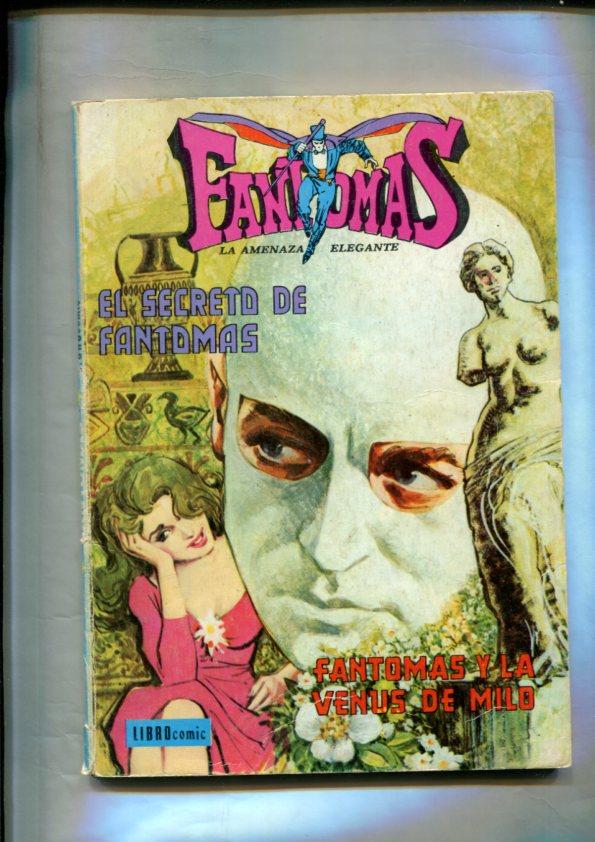 Fantomas libro comic numero 3 (falta la primera pagina del comic)