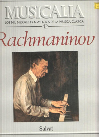 LP: Musicalia, Los Mil Mejores Fragmentos de la Musica Clasica, nº42 - Rachmaninov