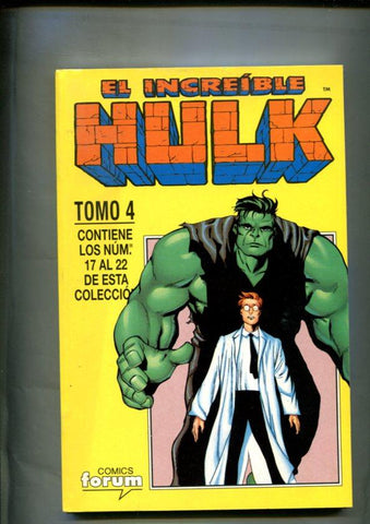 Retapado: El Increible Hulk volumen 2: tomo 4 con los numeros 17 al 22