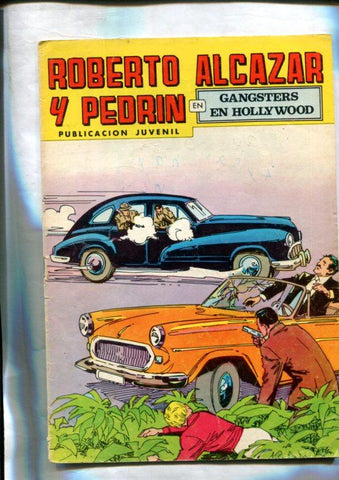 Roberto Alcazar y Pedrin color, numero 096: Gangsters en Hollywood