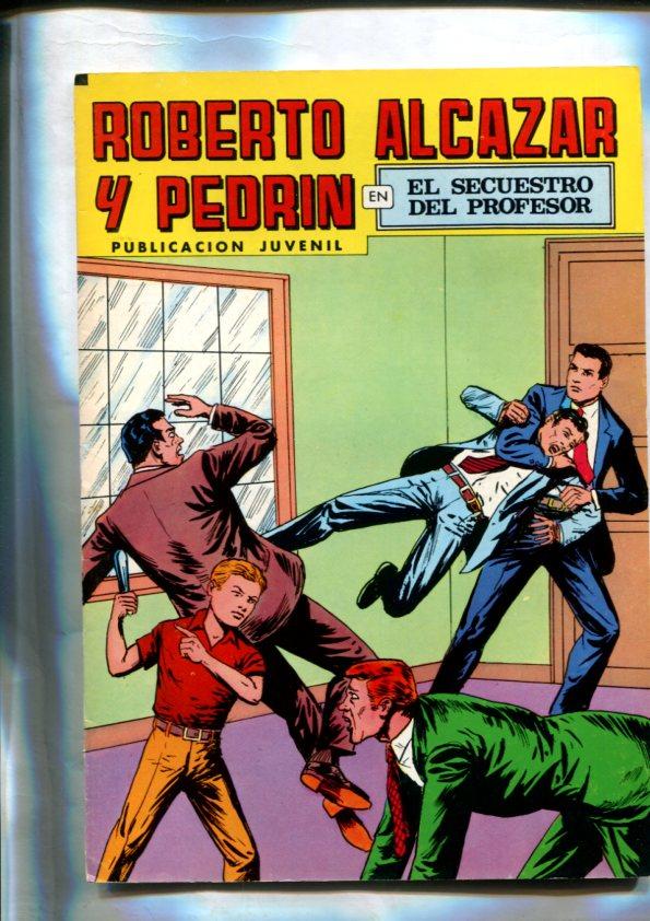 Roberto Alcazar y Pedrin color, numero 181: El secuestro del profesor