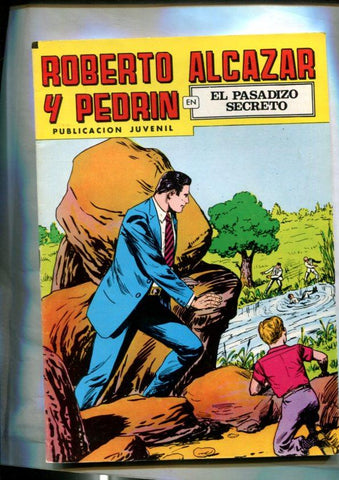 Roberto Alcazar y Pedrin color, numero 193: El pasadizo secreto