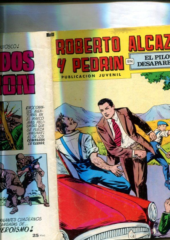 Roberto Alcazar y Pedrin color, numero 194: (numerado 3 en trasera): El piloto desaparecido