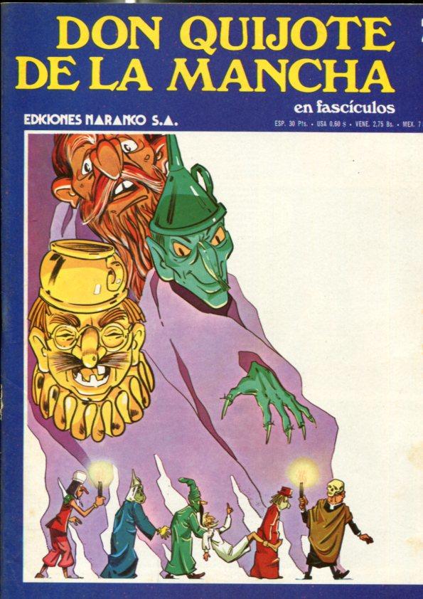 Don Quijote de la Mancha en comic y fasciculo numero 20