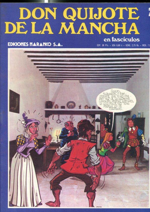 Don Quijote de la Mancha en comic y fasciculo numero 26