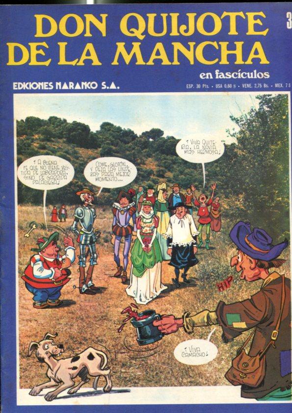 Don Quijote de la Mancha en comic y fasciculo numero 30