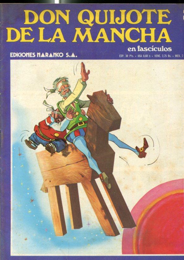 Don Quijote de la Mancha en comic y fasciculo numero 37