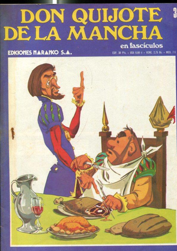 Don Quijote de la Mancha en comic y fasciculo numero 38