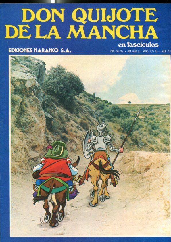 Don Quijote de la Mancha en comic y fasciculo : cubierta del numero 11