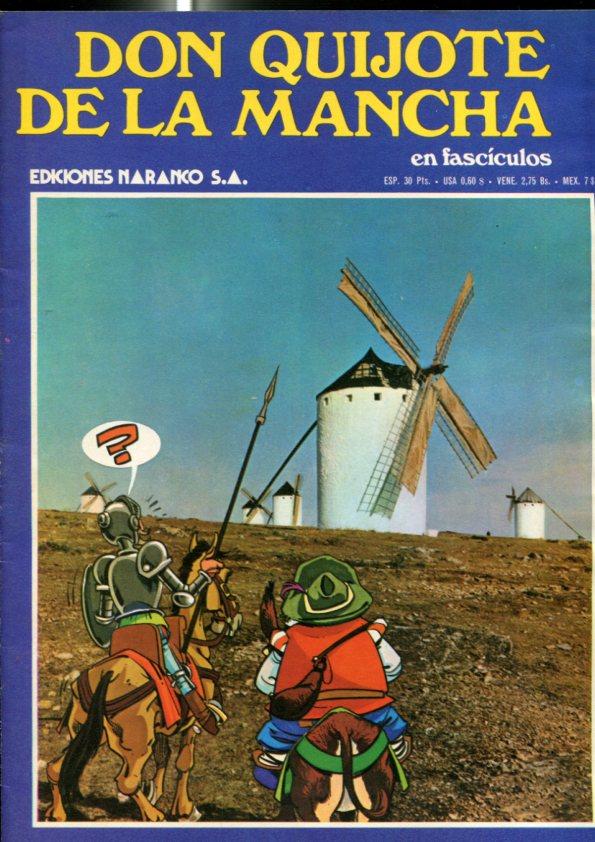 Don Quijote de la Mancha en comic y fasciculo : cubierta del numero 05