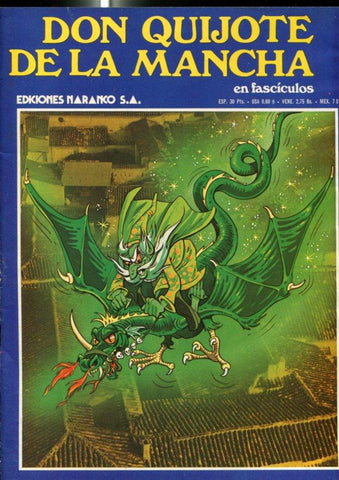 Don Quijote de la Mancha en comic y fasciculo : cubierta del numero 04