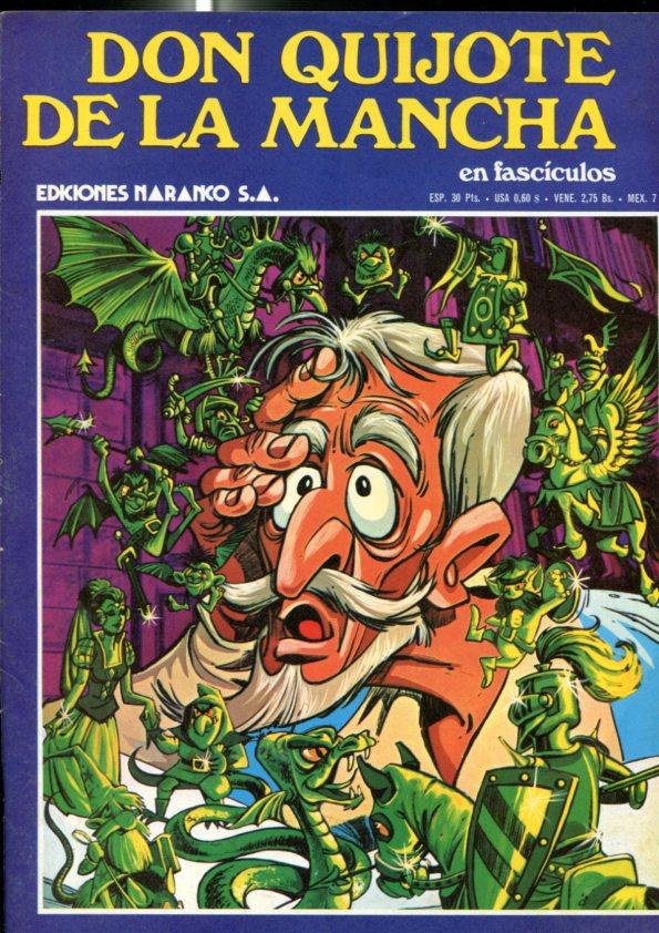 Don Quijote de la Mancha en comic y fasciculo : cubierta del numero 02