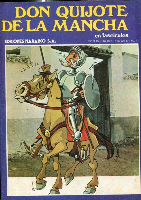Don Quijote de la Mancha en comic y fasciculo : cubierta del numero 01