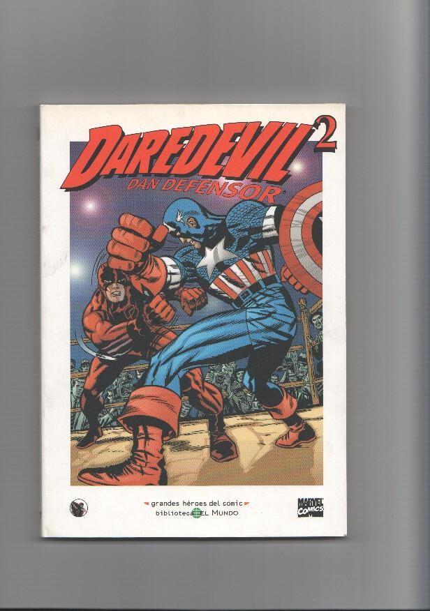 Biblioteca el Mundo numero 27: Daredevil (Dan Defensor) numero 2, serie Grandes Heroes del Comic  