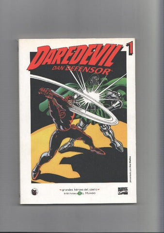 Biblioteca el Mundo numero 26: Daredevil (Dan Defensor) volumen 1, serie Grandes Heroes del Comic