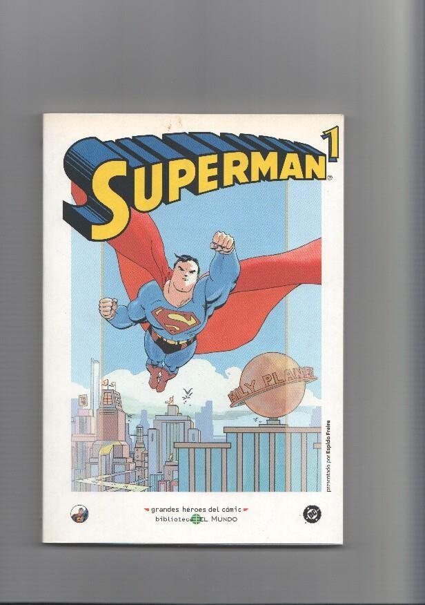 Biblioteca el Mundo numero 11: Superman volumen 1, serie Grandes Heroes del Comic 