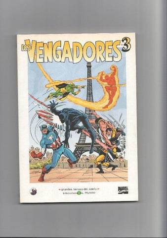 Biblioteca el Mundo numero 40: Los Vengadores volumen 3, serie Grandes Heroes del Comic  