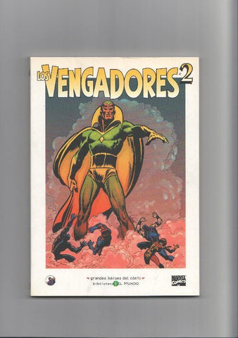 Biblioteca el Mundo numero 39: Los Vengadores volumen 2, serie Grandes Heroes del Comic 