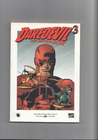 Biblioteca el Mundo numero 28: Daredevil (Dan Defensor) volumen 3, serie Grandes Heroes del Comic 
