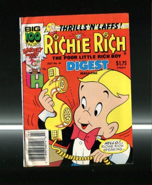 Richie Rich numero 14, julio 1988