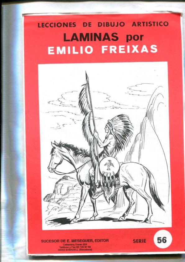 Lecciones de dibujo artistico serie numero 56: Oeste por Emilio Freixas