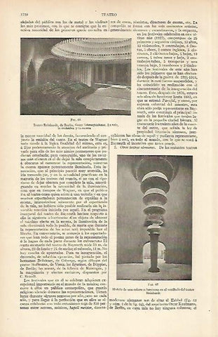 LAMINA ESPASA 5824: Teatro Reinhardt de Berlin