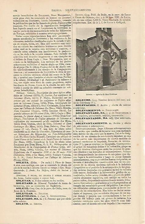 LAMINA ESPASA 7537: Iglesia de San Esteban en Soleto Italia
