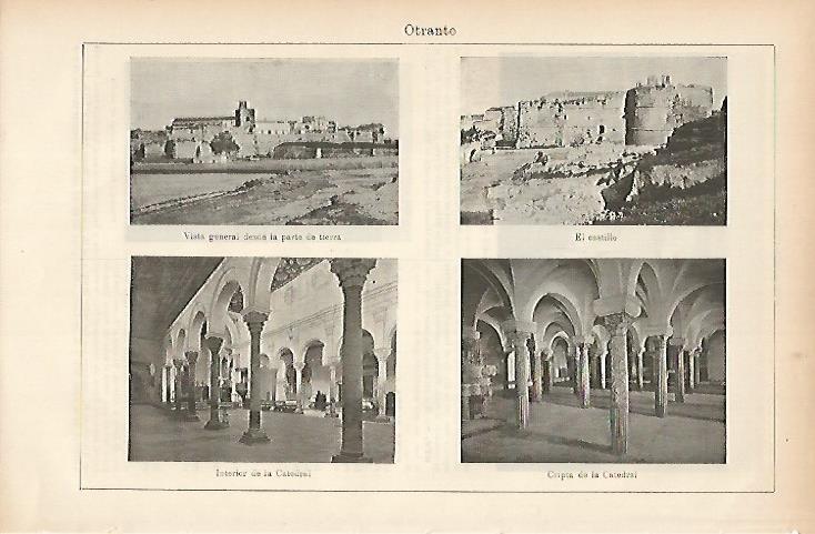 LAMINA ESPASA 7658: Vistas de Otranto Italia