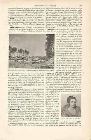 LAMINA ESPASA 8752: Paisaje de Moret por Sisley