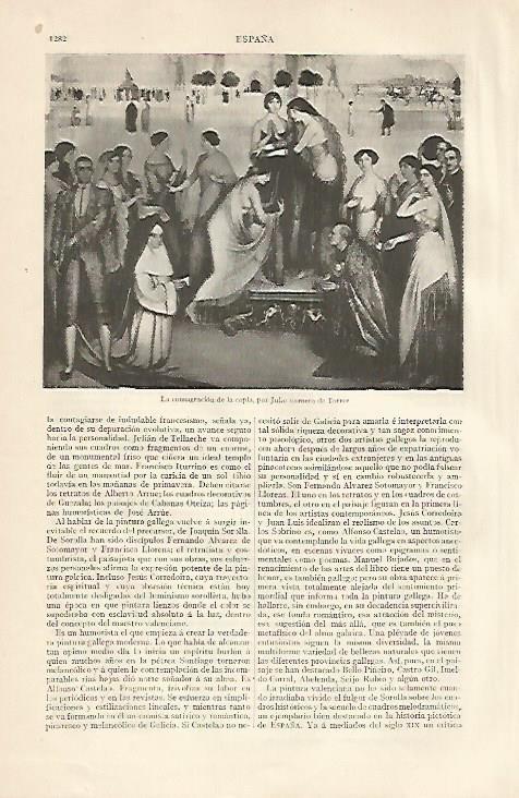 LAMINA ESPASA 10350: La consagracion de la copla de Julio Romero de Torres