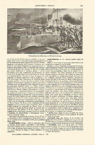 LAMINA ESPASA 10844: El desembarco de Alhucemas por Carbonero